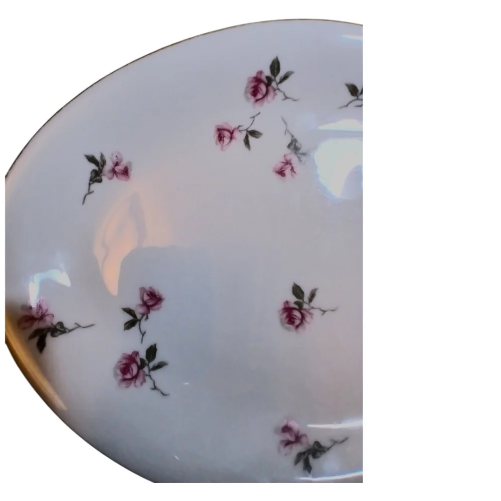 Vintage '50s Noritake N5687 China Oval Platter Floral
